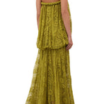 Zimmermann Luna Lace Bandeau Gown - Vermillion