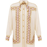 Zimmermann Luna Retro Shirt - Vermillion