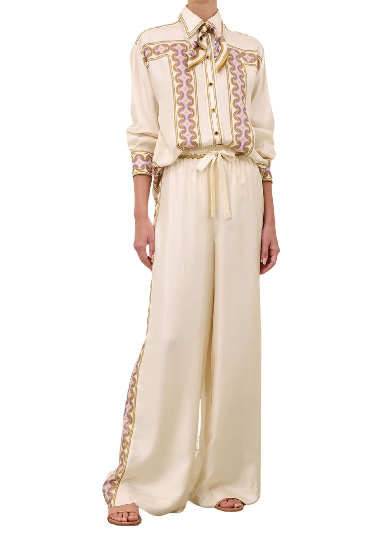 Zimmermann Luna Retro Shirt - Vermillion