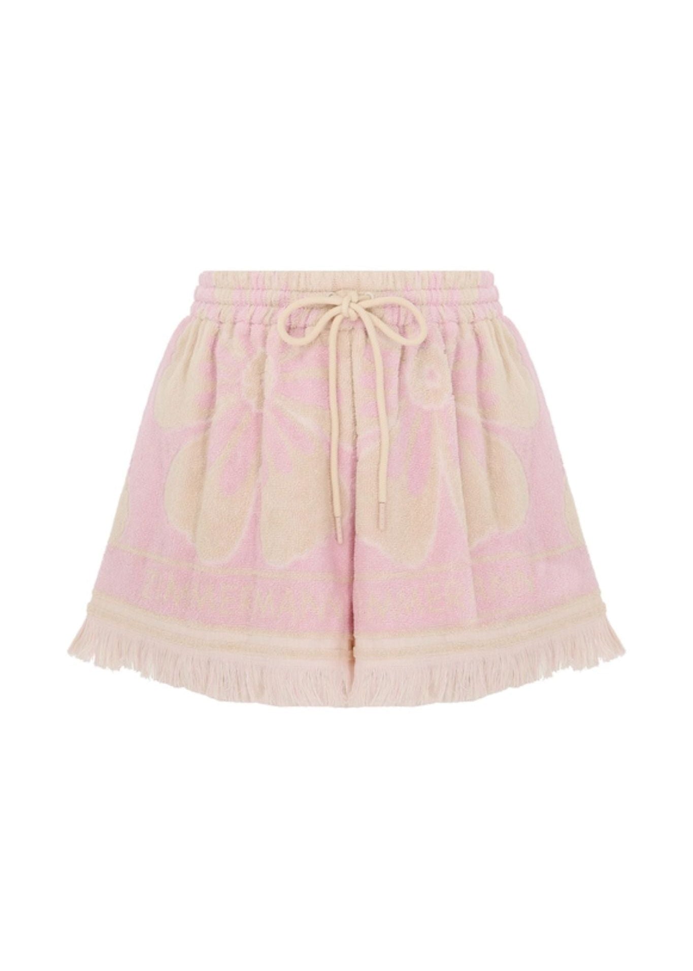 Zimmermann Pop Towelling Shorts - Vermillion