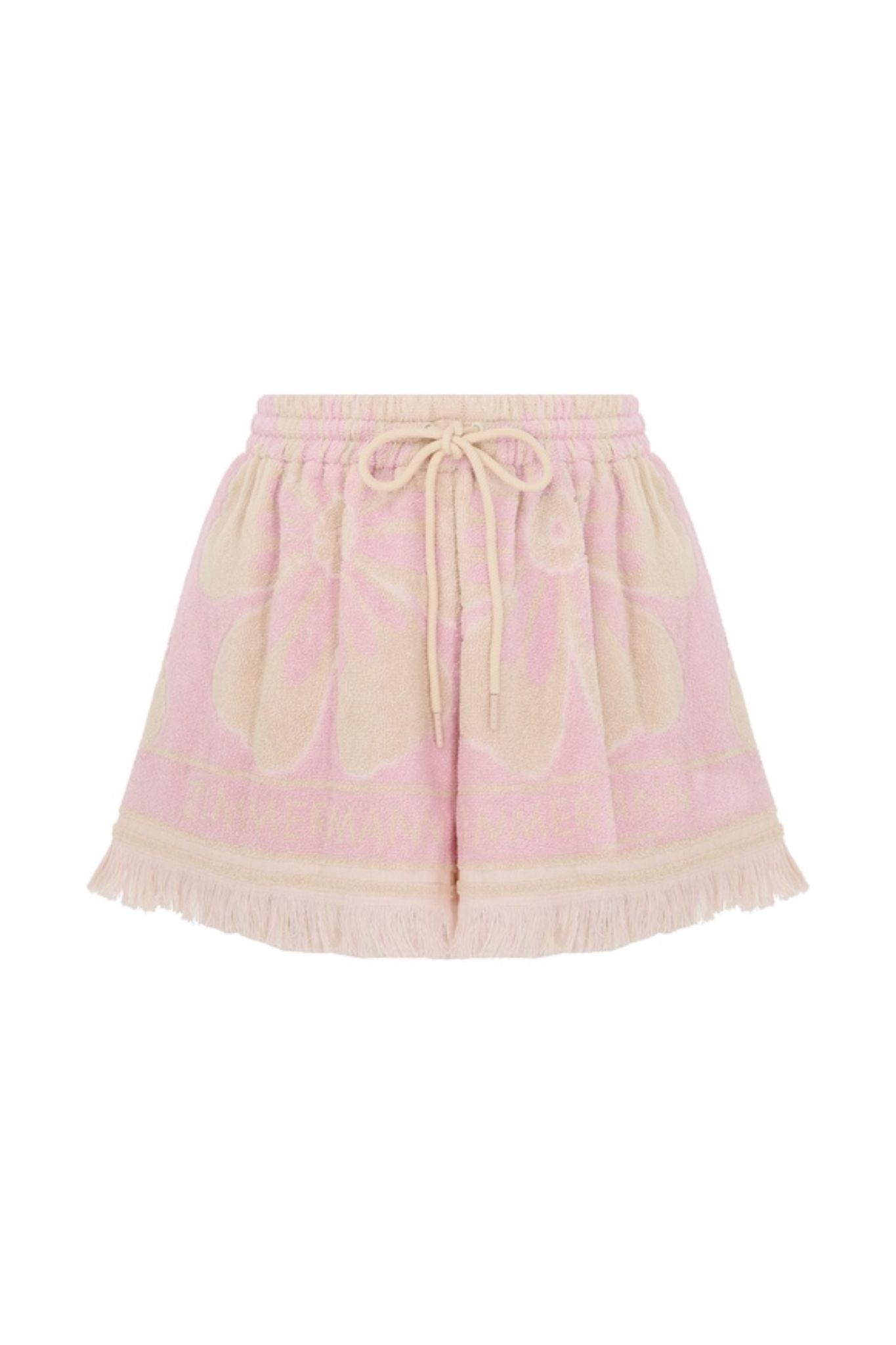 Zimmermann Pop Towelling Shorts - Vermillion