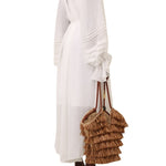 Zimmermann Rebellion Corded Billow Dress - Vermillion