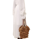 Zimmermann Rebellion Corded Billow Dress - Vermillion