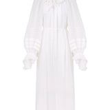 Zimmermann Rebellion Corded Billow Dress - Vermillion