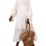 Zimmermann Rebellion Corded Billow Dress - Vermillion