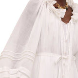 Zimmermann Rebellion Corded Billow Dress - Vermillion