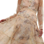 Zimmermann Rebellion Lantern Maxi Skirt - Vermillion