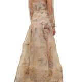 Zimmermann Rebellion Lantern Maxi Skirt - Vermillion