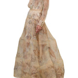 Zimmermann Rebellion Lantern Maxi Skirt - Vermillion