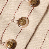 Zimmermann Rebellion Pinstripe Waistcoat - Vermillion