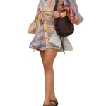 Zimmermann Rebellion Striped Mini Dress - Vermillion