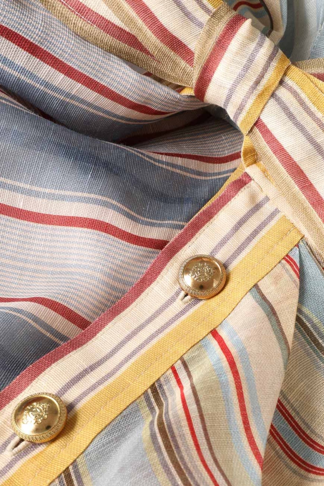 Zimmermann Rebellion Striped Mini Dress - Vermillion