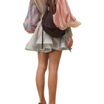 Zimmermann Rebellion Striped Mini Dress - Vermillion