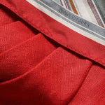 Zimmermann Rebellion Tuck Midi Dress - Vermillion