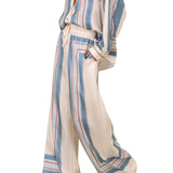 Zimmermann Relaxed Scarf Shirt - Vermillion