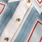 Zimmermann Relaxed Scarf Shirt - Vermillion