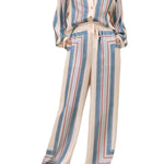 Zimmermann Relaxed Scarf Shirt - Vermillion