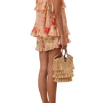 Zimmermann Roselight Frill Cami Top - Vermillion