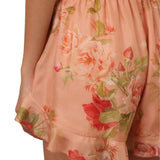 Zimmermann Roselight Frill Short - Vermillion