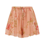 Zimmermann Roselight Frill Short - Vermillion