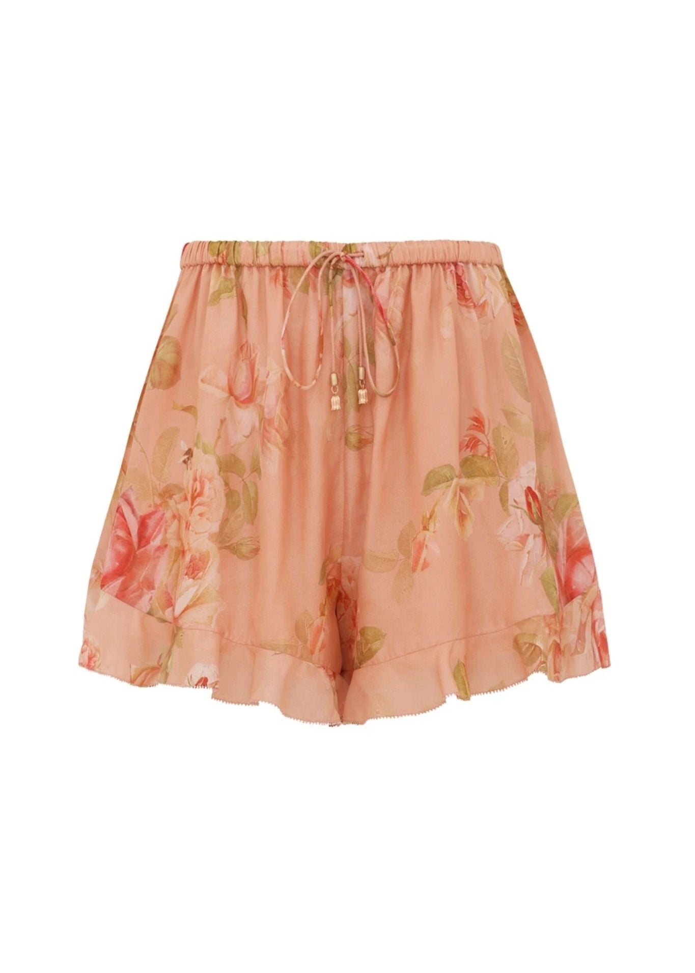 Zimmermann Roselight Frill Short - Vermillion
