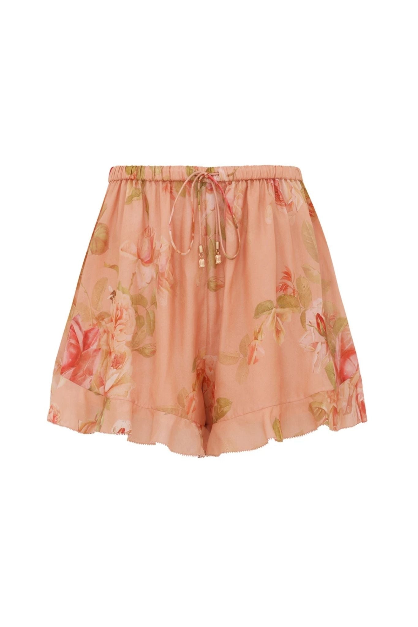 Zimmermann Roselight Frill Short - Vermillion