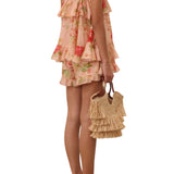 Zimmermann Roselight Frill Short - Vermillion