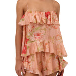 Zimmermann Roselight Frill Short - Vermillion
