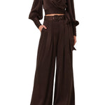Zimmermann Silk Wrap Top - Vermillion