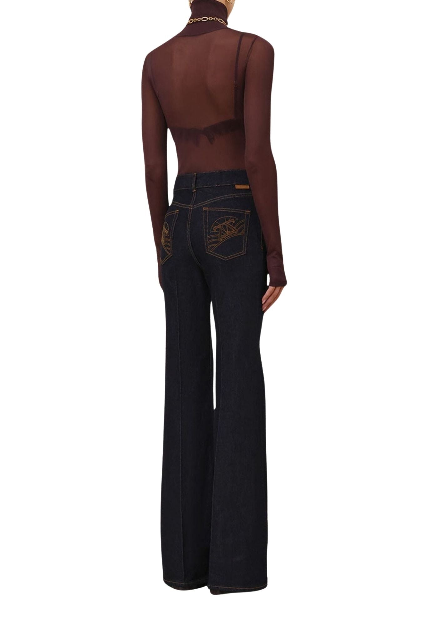 Zimmermann Slim Flare Jean - Vermillion