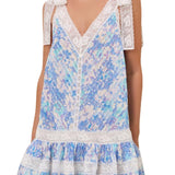 Zimmermann Solstice Lantern Mini Dress - Vermillion