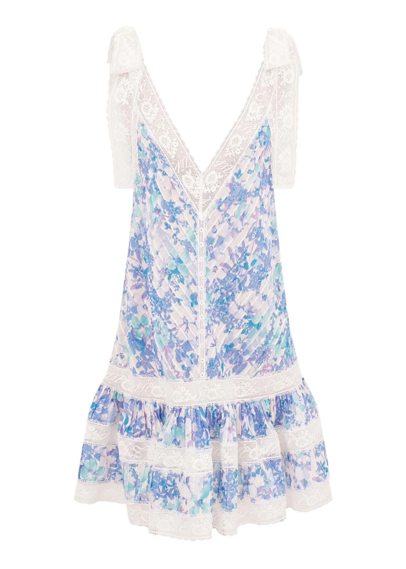 Zimmermann Solstice Lantern Mini Dress - Vermillion