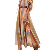 Zimmermann Solstice Tunic Midi Dress - Vermillion