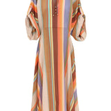 Zimmermann Solstice Tunic Midi Dress - Vermillion