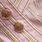 Zimmermann Stripe Billow Blouse - Vermillion