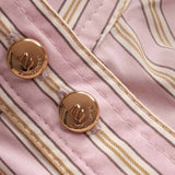 Zimmermann Stripe Billow Blouse - Vermillion