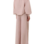 Zimmermann Stripe Billow Blouse - Vermillion