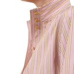 Zimmermann Stripe Billow Blouse - Vermillion