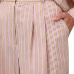 Zimmermann Stripe Wide Leg Pant - Vermillion