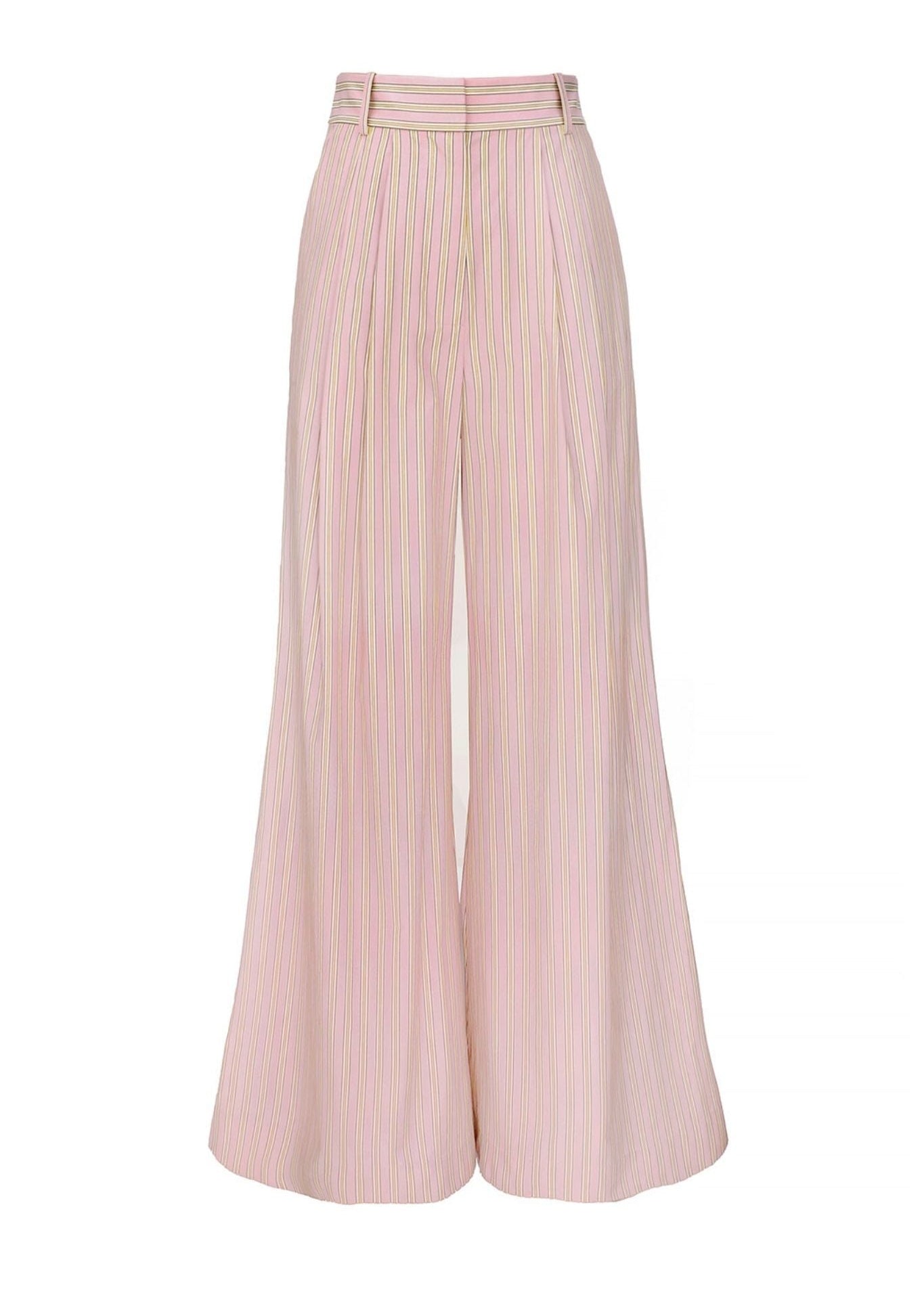 Zimmermann Stripe Wide Leg Pant - Vermillion