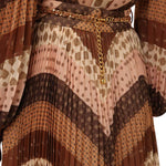 Zimmermann Sunray Pleated Skirt - Vermillion