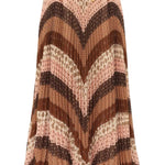 Zimmermann Sunray Pleated Skirt - Vermillion