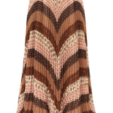 Zimmermann Sunray Pleated Skirt - Vermillion