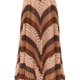 Zimmermann Sunray Pleated Skirt - Vermillion
