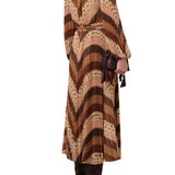 Zimmermann Sunray Pleated Skirt - Vermillion