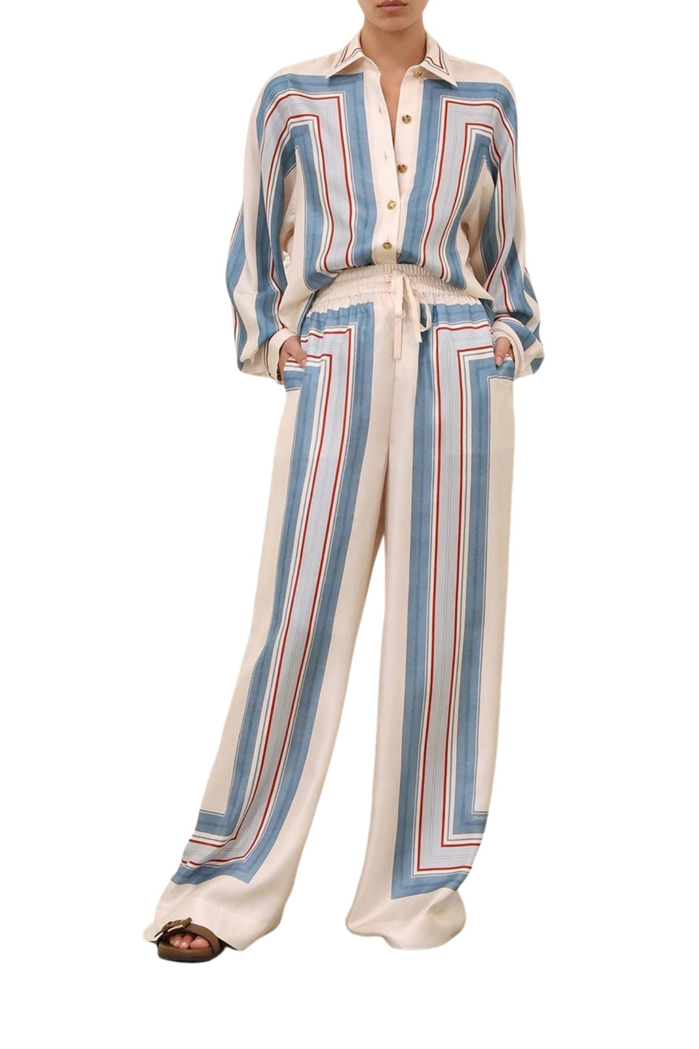 Zimmermann Track Pant - Vermillion