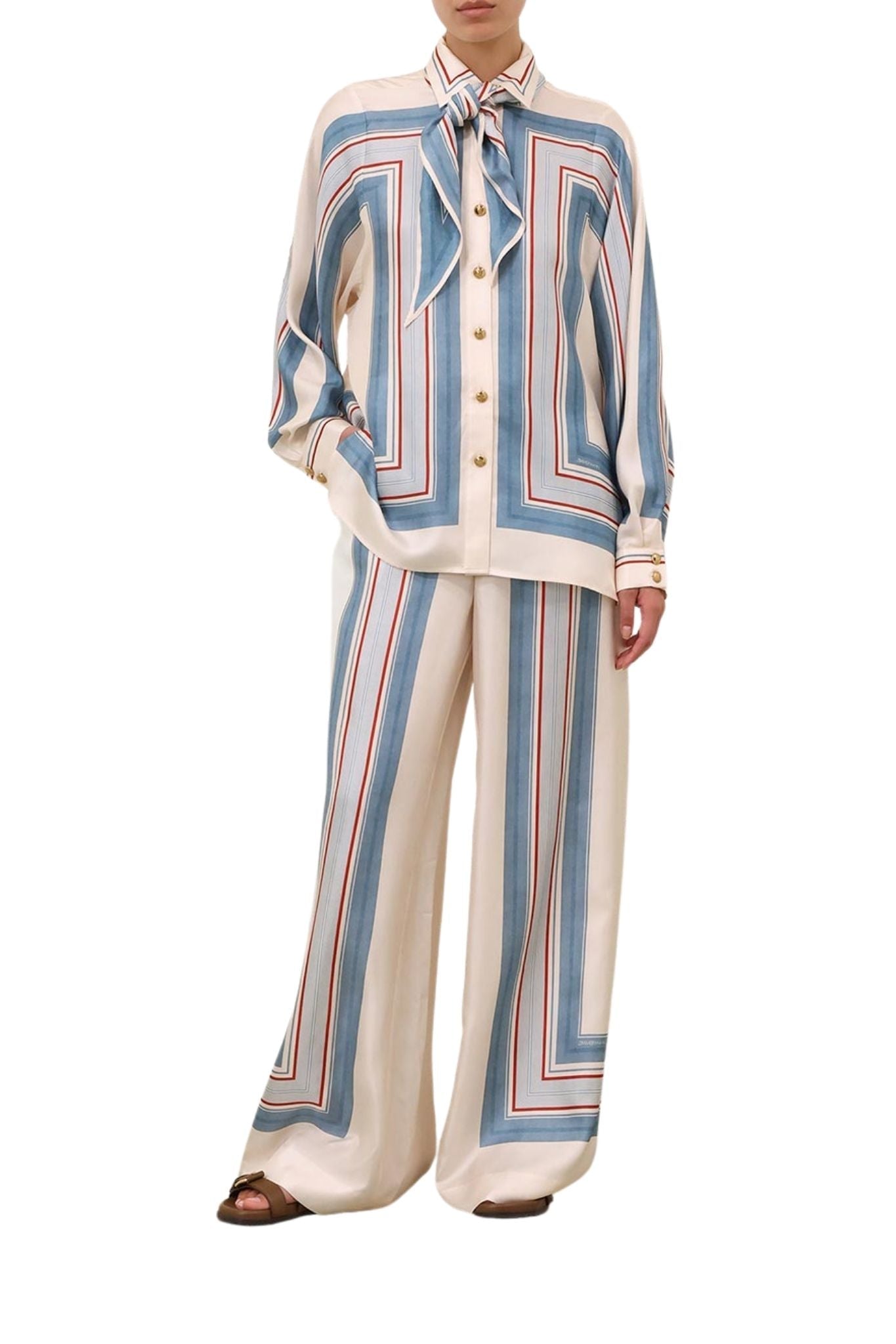 Zimmermann Track Pant - Vermillion