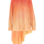 Zimmermann Tranquility Scarf Shirt - Vermillion