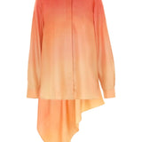 Zimmermann Tranquility Scarf Shirt - Vermillion