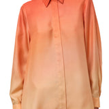 Zimmermann Tranquility Scarf Shirt - Vermillion